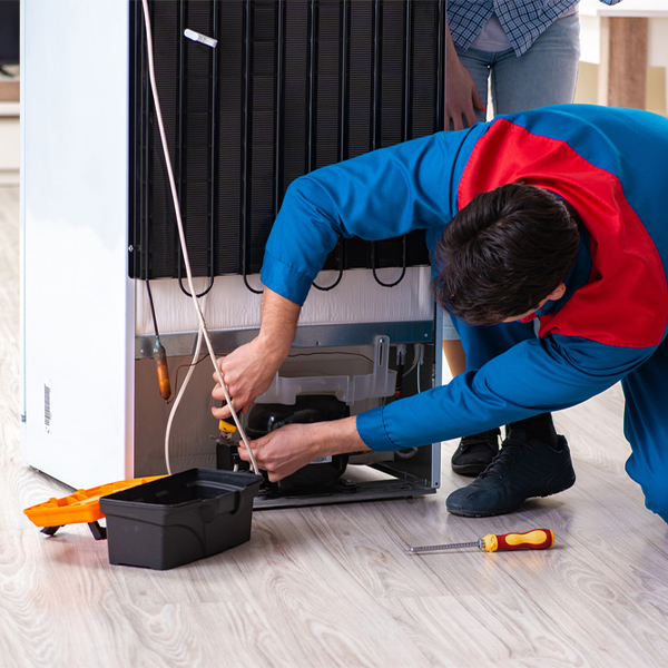 how much do you charge for refrigerator repair services in Milford VA